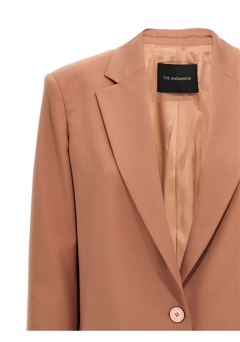 Light brown Guia jacket The Andamane - women THE ANDAMANE | T173001ATNW050DRKFRD